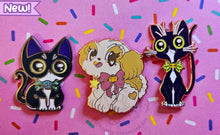 Load image into Gallery viewer, "Miss Honey" New Original Hard Enamel Pin by Scribble Creatures