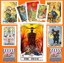 Load image into Gallery viewer, "Tarot of the Unknown" (feat. Over the Garden Wall) Fine Art Prints by Scribble Creatures