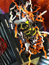 Load image into Gallery viewer, "Fall-ing Pupkin" Hard 1.5 Hard Enamel Pin by Scribble Creatures