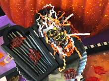 Load image into Gallery viewer, "Fall-ing Pupkin" Hard 1.5 Hard Enamel Pin by Scribble Creatures