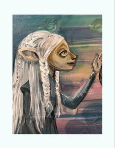 SPRING CLEANING! "A Friend in Lore" (Dark Crystal AOR - Original Painting)