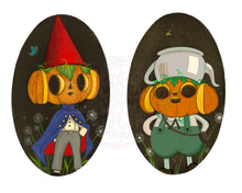 Load image into Gallery viewer, "Pupkin Wirt" and "Pupkin Greg" OtGW Inspired Fine Art Prints by Scribble Creatures