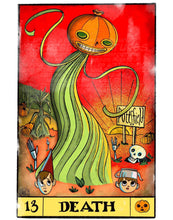 Load image into Gallery viewer, "Tarot of the Unknown" (feat. Over the Garden Wall) Fine Art Prints by Scribble Creatures