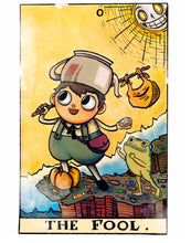 Load image into Gallery viewer, "Tarot of the Unknown" (feat. Over the Garden Wall) Fine Art Prints by Scribble Creatures