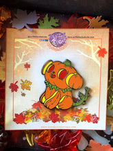 Load image into Gallery viewer, "Pumpkin Honey" Hard 1.5 Hard Enamel Pin by Scribble Creatures