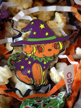 Load image into Gallery viewer, "Witchy Pupkin" Hard Enamel Pin by Scribble Creatures