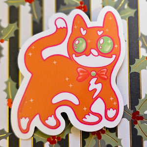 Holiday Sticker ~ Gingerbread Gunter