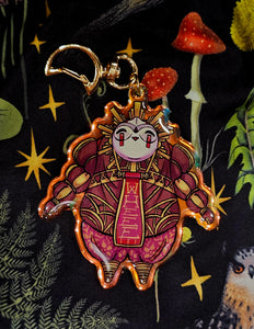 Esquie Clair Obscur Expedition 33 Rainbow Mirror Acrylic Charm by Scribble Creatures