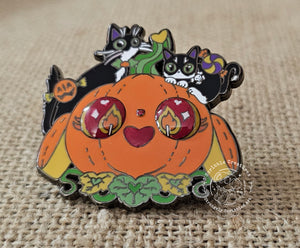 "Honey Lantern" Original Character Hard Enamel Pin by Scribble Creatures