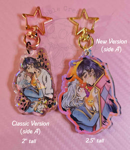 Howl and Sophie Acrylic Charm by Scribble Creatures Howl's Moving Castle