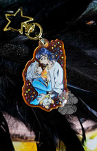 Load image into Gallery viewer, Howl and Sophie Acrylic Charm by Scribble Creatures Howl&#39;s Moving Castle
