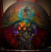Load image into Gallery viewer, "Headless, Not Heartless" Original Acrylic Painting by Scribble Creatures
