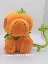 Load image into Gallery viewer, Scribble Creatures Official Plush - Miss Pumpkin Honey and Sir Hambo!!!
