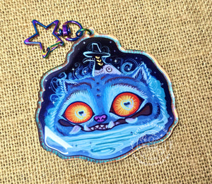 Kpop Demon Hunters Derpy and Sussy Rainbow Mirror Acrylic Charm by Scribble Creatures