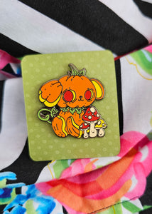 "Pupkin Sprouts" Hard Enamel Pin by Scribble Creatures
