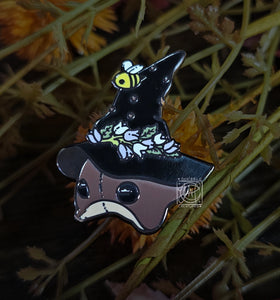 "Pockets the Freg" Original Character Hard Enamel Pin by Scribble Creatures