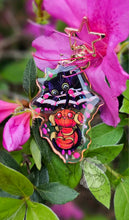 Load image into Gallery viewer, &quot;Spring Umbrella&quot; Acrylic Charm by Scribble Creatures

