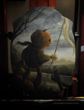 Load image into Gallery viewer, "Who wants to leave Pottsfield?" Original Acrylic Painting by Scribble Creatures - Over the Garden Wall
