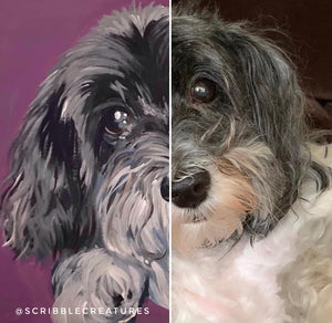 Customized Pet Portrait (with Sample Gallery)
