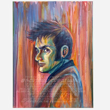 Load image into Gallery viewer, David Tennant Portrait - Doctor Who (Original Painting)
