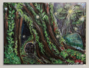 "Enchanted Tree" (Original Painting)