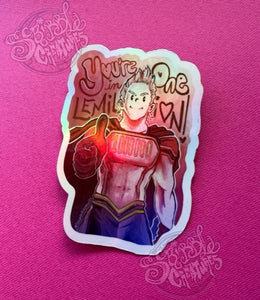 One in Lemillion Sticker by Scribble Creatures