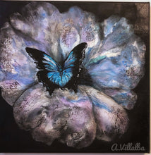 Load image into Gallery viewer, &quot;Metallic Azul Butterfly&quot; (Original Painting)
