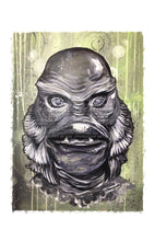 Load image into Gallery viewer, &quot;Monsters&quot; Classic Horror Fine Art Prints by Scribble Creatures
