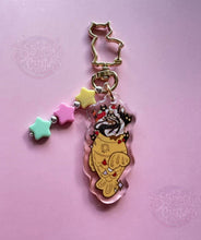 Load image into Gallery viewer, Taiyaki Cuties Hambo Cat Acrylic Charm by Scribble Creatures
