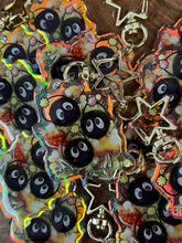 Load image into Gallery viewer, Soot Sprites Rainbow Acrylic Charm by Scribble Creatures
